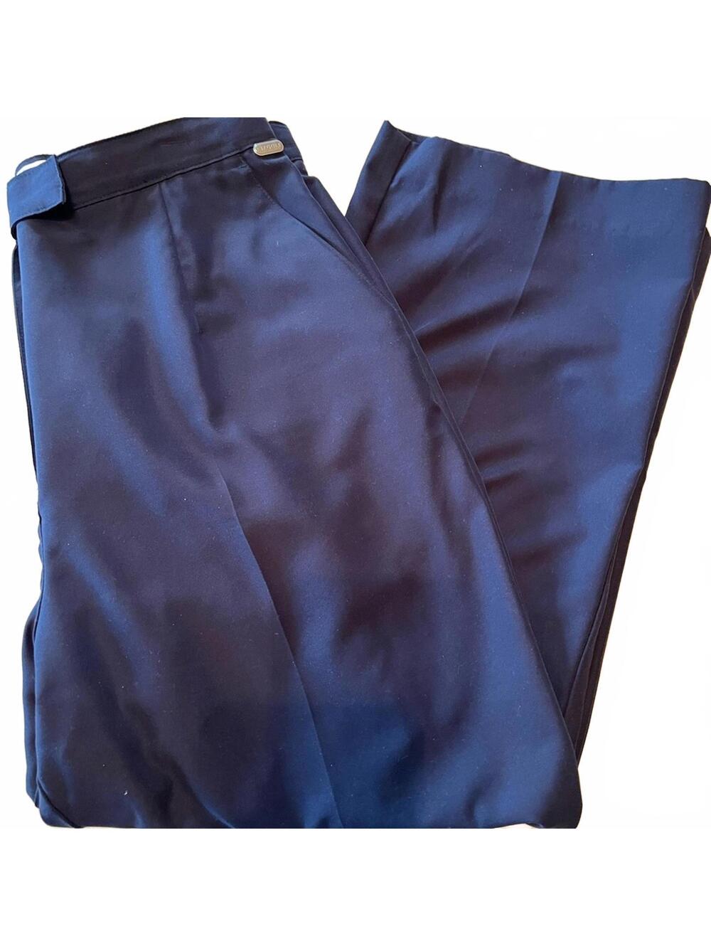 Liz Claiborne Midnight Blue Golf Pants Stretch Career Casual Trousers